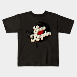 Vinyl Retro Style // Seans Kingston Kids T-Shirt